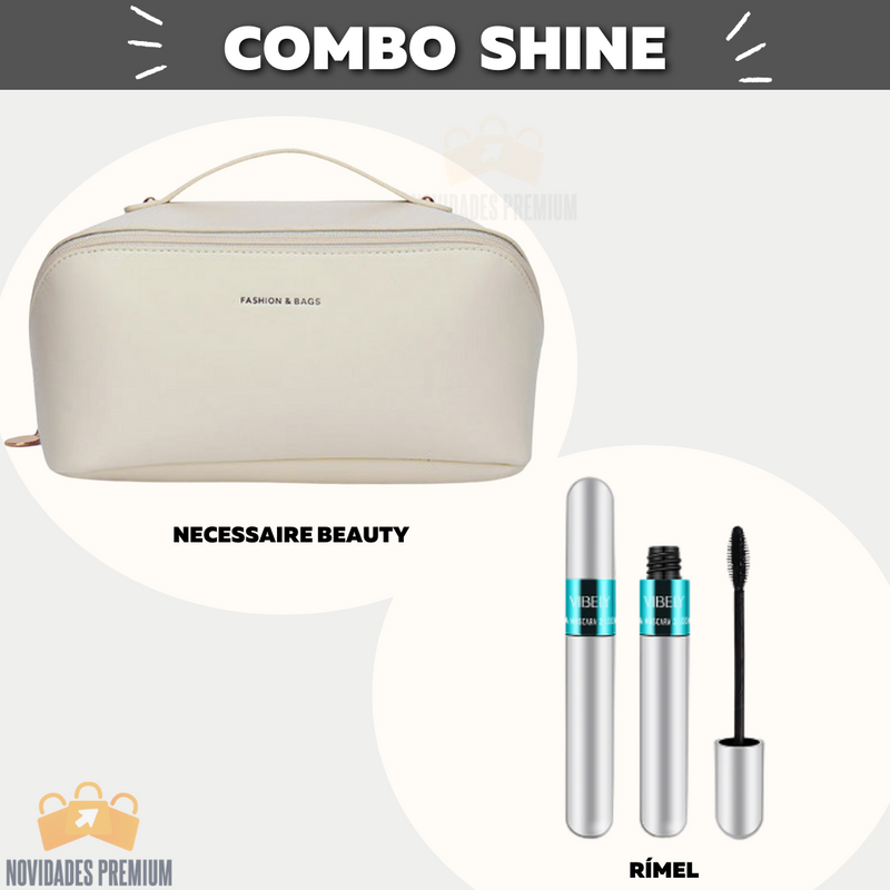 Combo Shine (Necessaire Beauty + Rímel Max Volume)