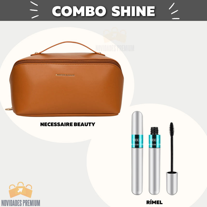 Combo Shine (Necessaire Beauty + Rímel Max Volume)